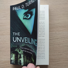 The Unveiling Paul D. Turner paperback page turn